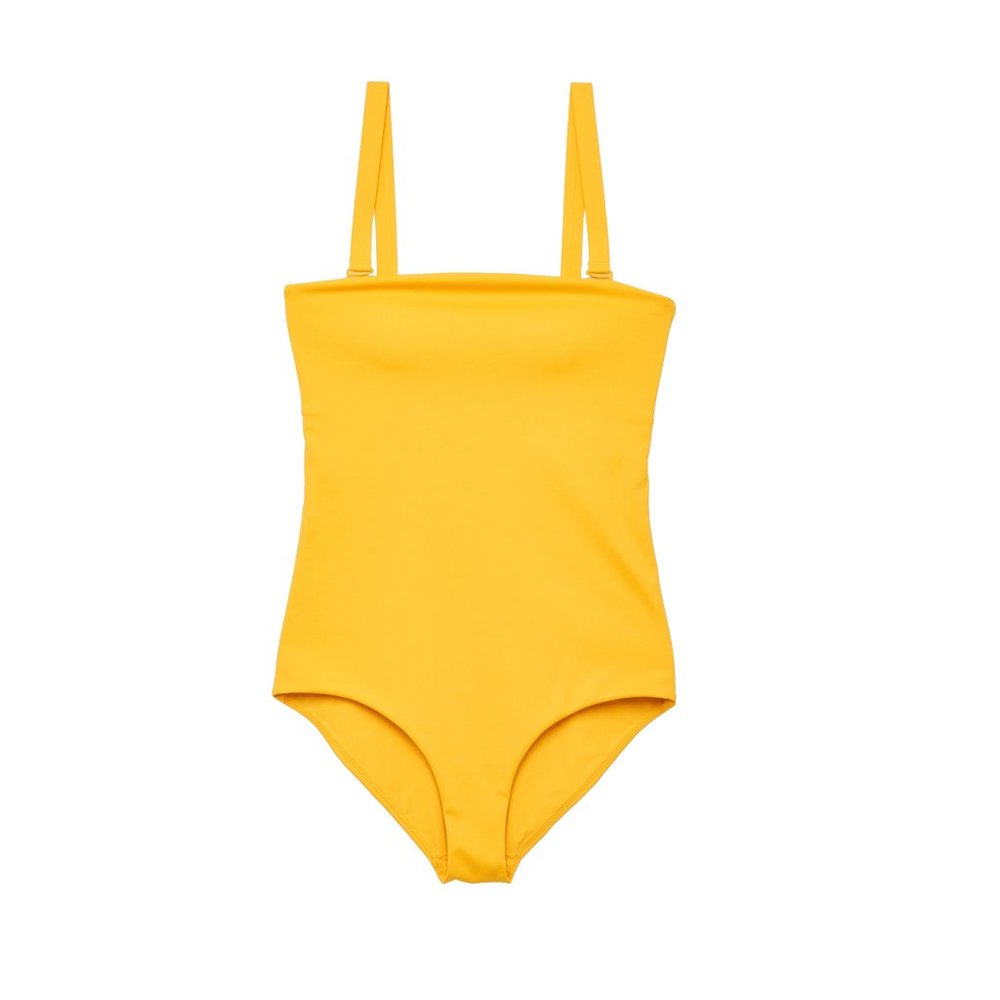 COS Yellow Swimsuit With Removable Straps - Size 6